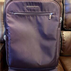 Briggs & Riley Plum Travel Backpack
